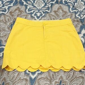 Crown & Ivy Sunny Yellow Skort